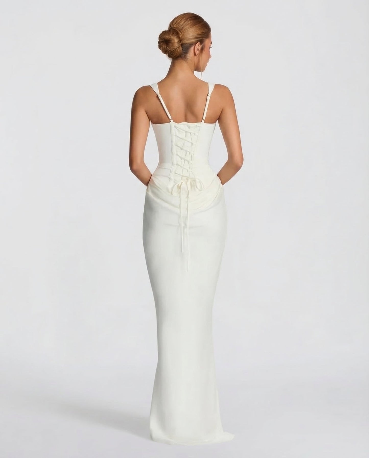 Eva | Vestido Maxi Blanco